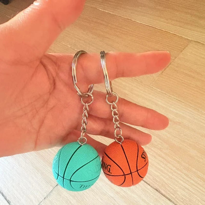 🏀 Sports Ball Keychain | Basketball, Volleyball & More