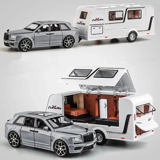 🚙 1:32 Rolls-Royce Cullinan RV Model Car – Luxury Adventure Edition 🌄