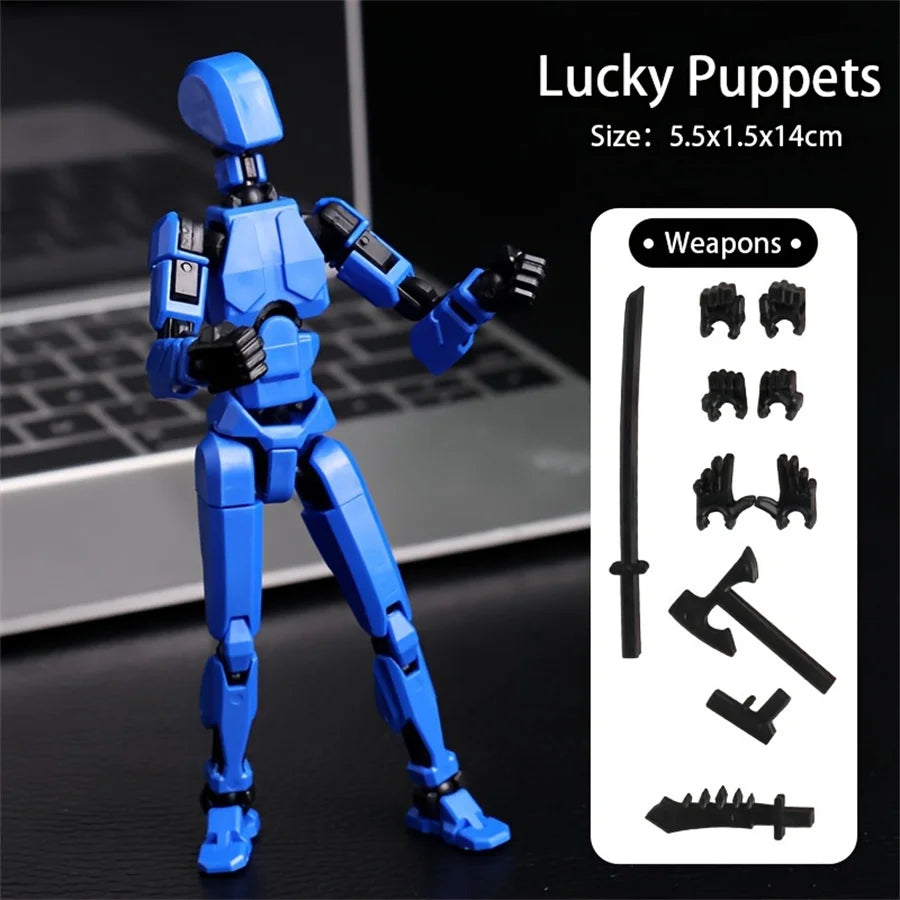 🦾 Poseable Action Figure – Creative Desk Buddy