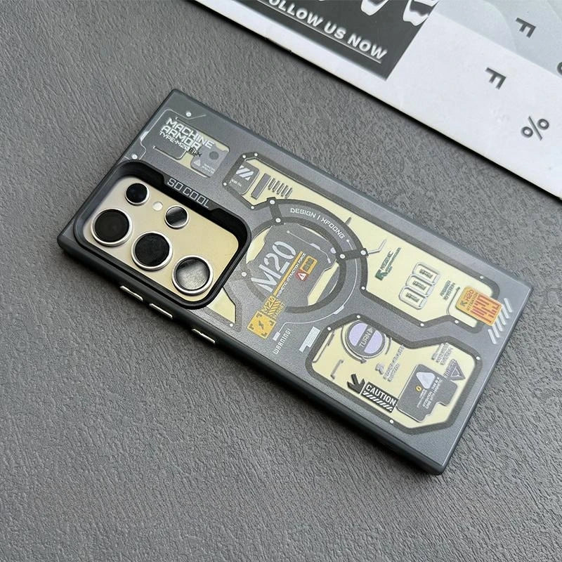 🔌 Circuit Label Matte Case – Futuristic Protection for Your iPhone 🚀
