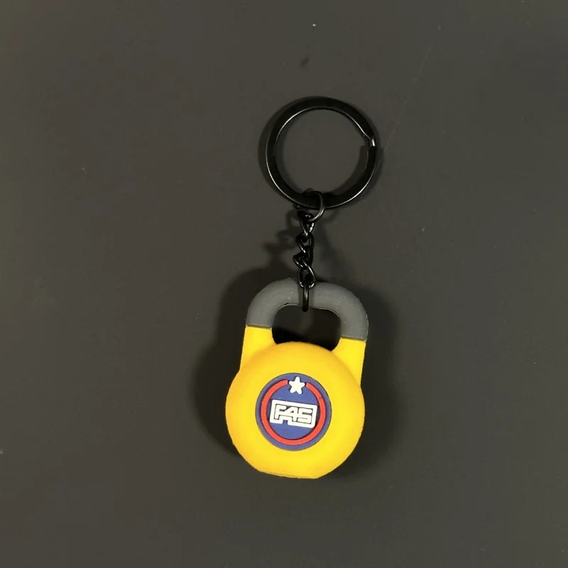 💪 DIY Silicone Barbell Keychain – Fitness Accessory for Gym Lovers 🏋️‍♂️