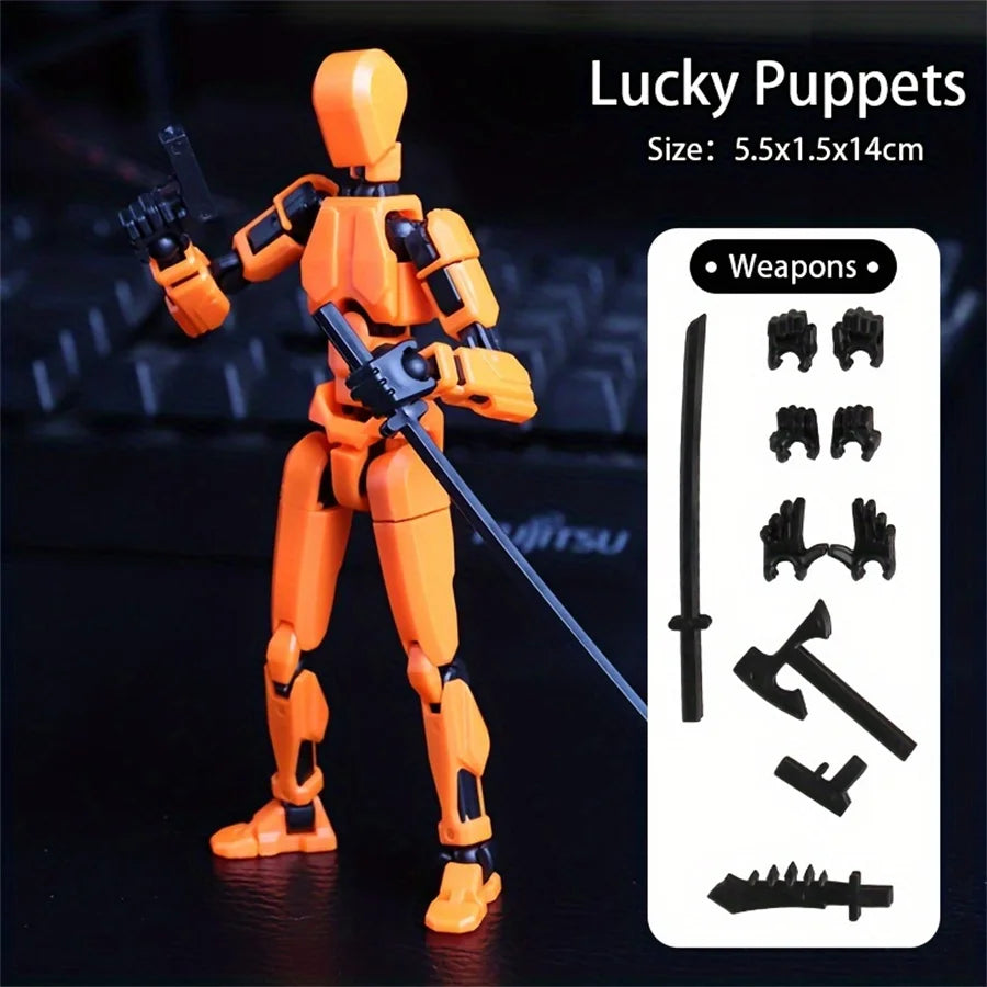 🦾 Poseable Action Figure – Creative Desk Buddy