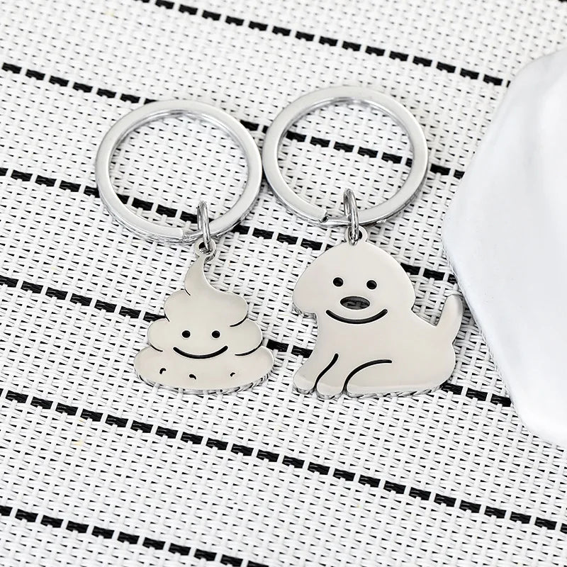 🐱 Cute Cat Couple Keychain – For You & Your Purr-fect Match!
