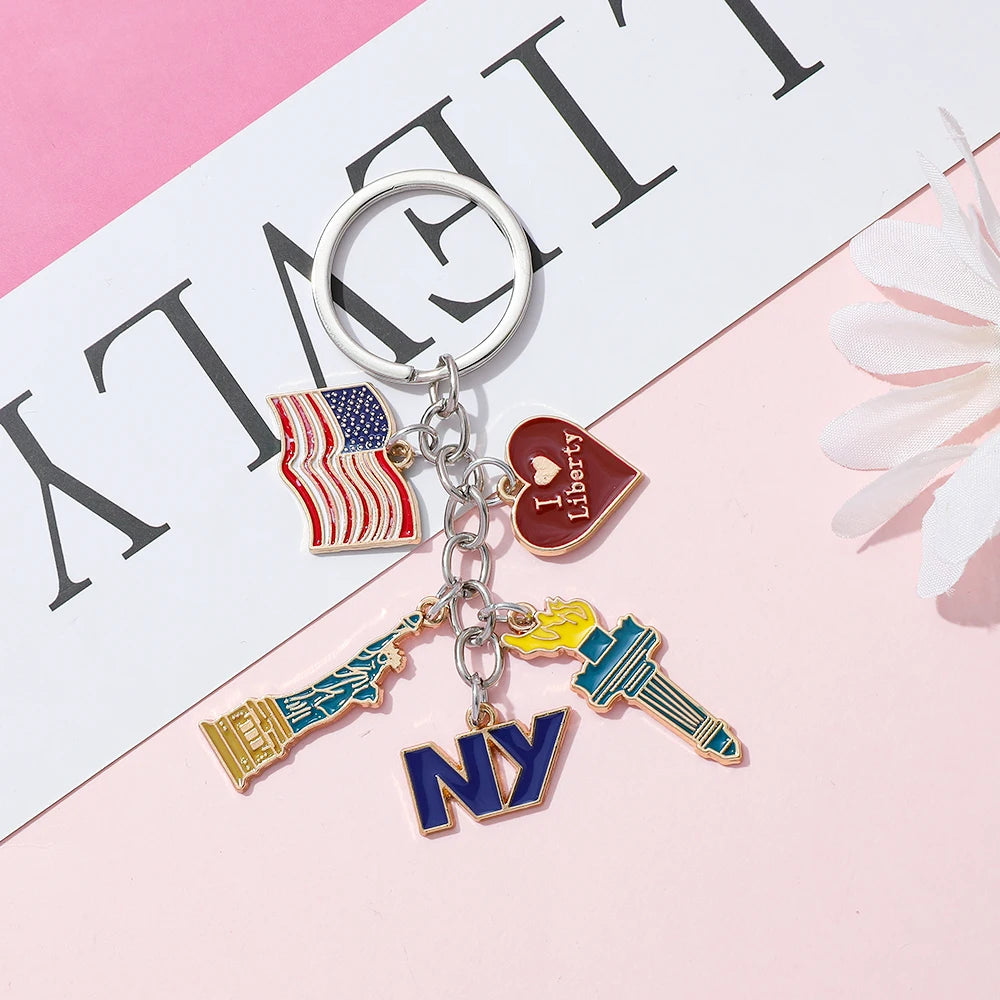 🗽✨ New York City Souvenir Keychain 🗽❤️