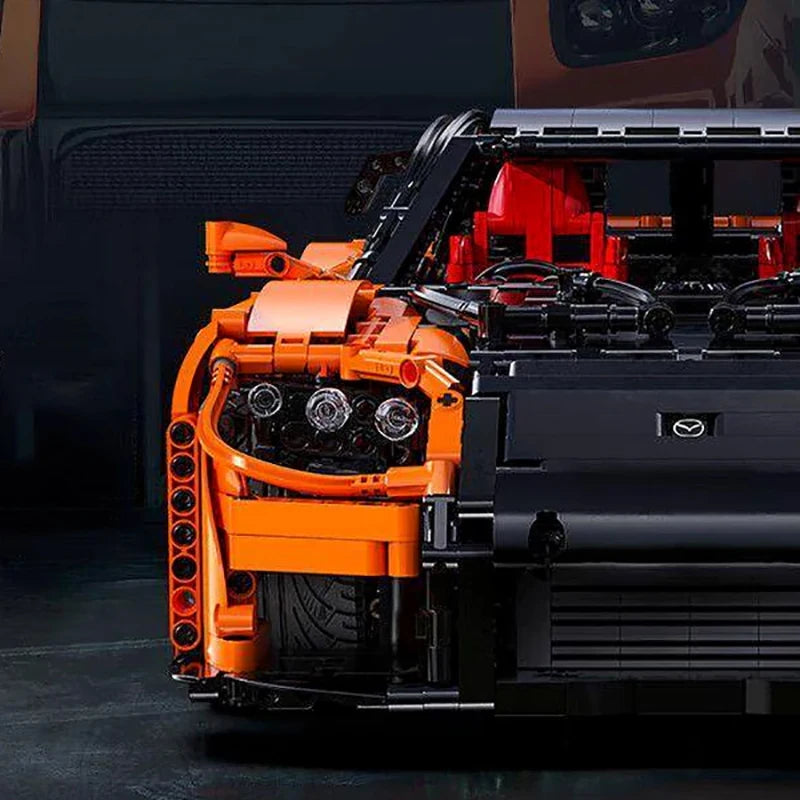 🔥 1:8 Technical RX-7 Veilside Fortune Concept Hypercar – 3071PCS Expert Building Set