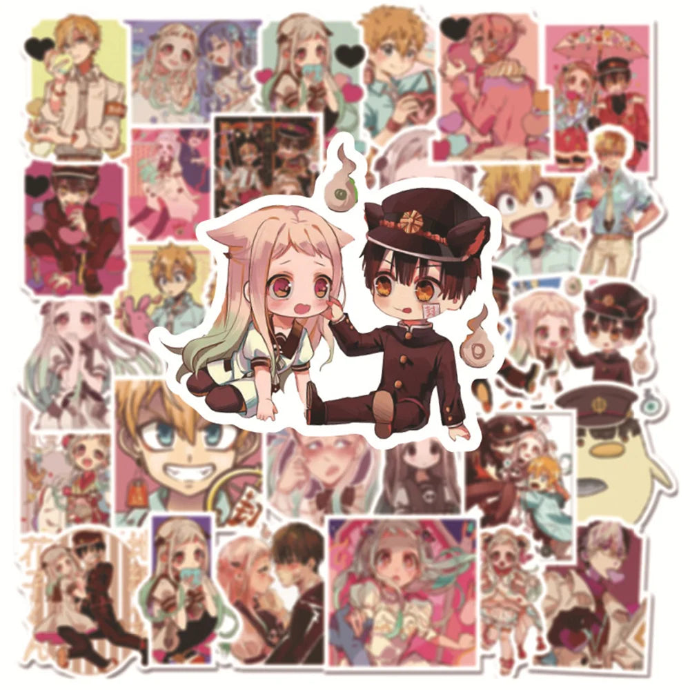 ✨💖 Ultimate Anime Girl Aesthetic Sticker Waterproof Pack 50pcs💖✨