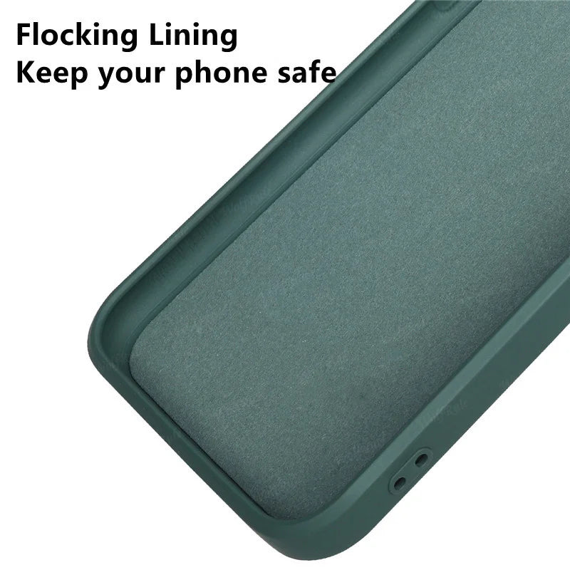 📱 Minimalist Silicone iPhone Case – Smooth, Stylish & Protective!