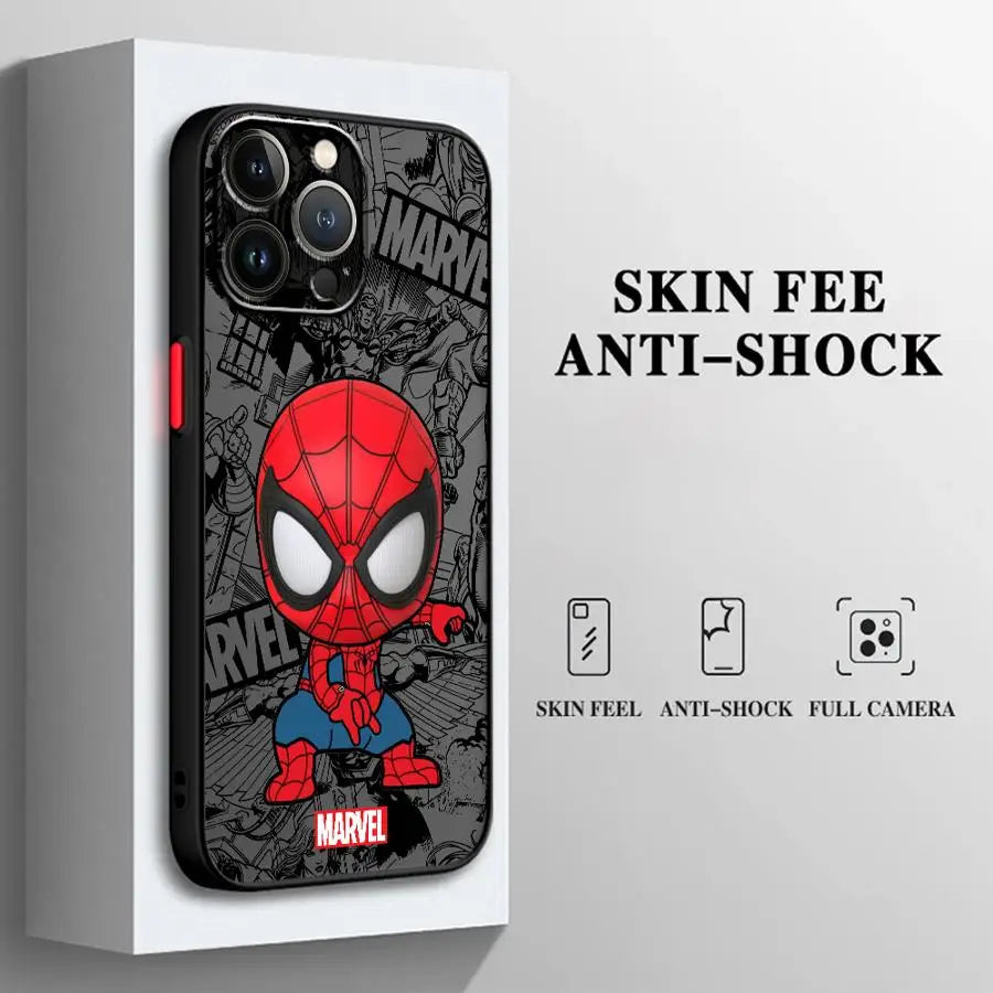 📱 Marvel Superhero Case – Deadpool & Venom Edition 🔥