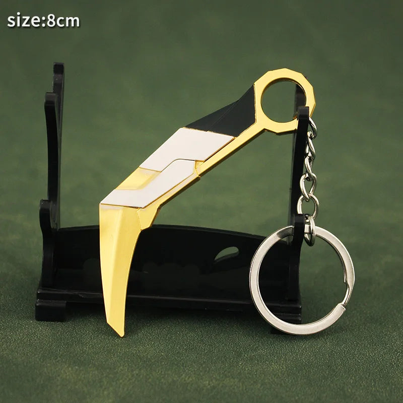 🔫 Valorant Gun & Knife Keychain – Mini Alloy Weapon Model for Gamers 🎮
