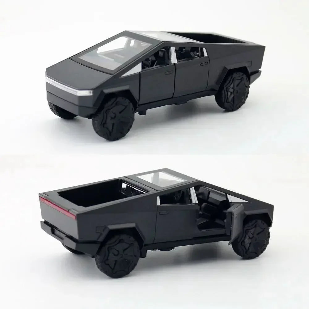 🚀 Tesla Cybertruck 1:32 Die-Cast Model – Futuristic Mini Pickup Truck