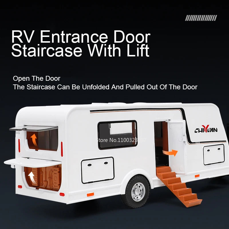 🚙 1:32 Rolls-Royce Cullinan RV Model Car – Luxury Adventure Edition 🌄