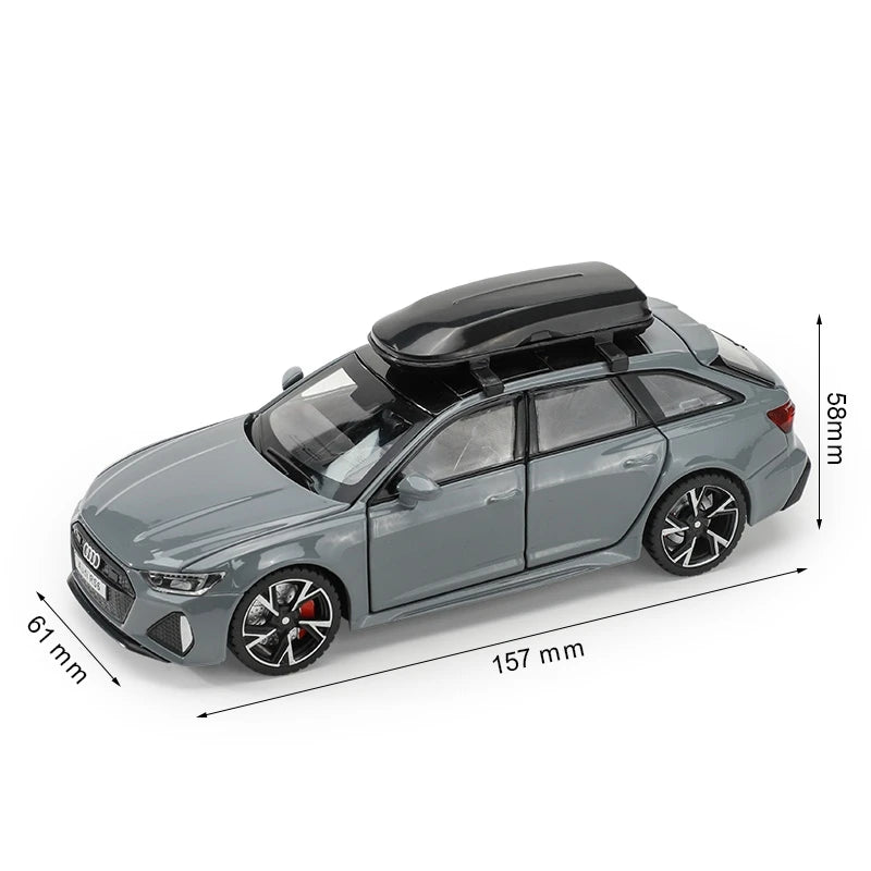 🏁 1:32 Audi RS6 Diecast Model Car 🚗✨