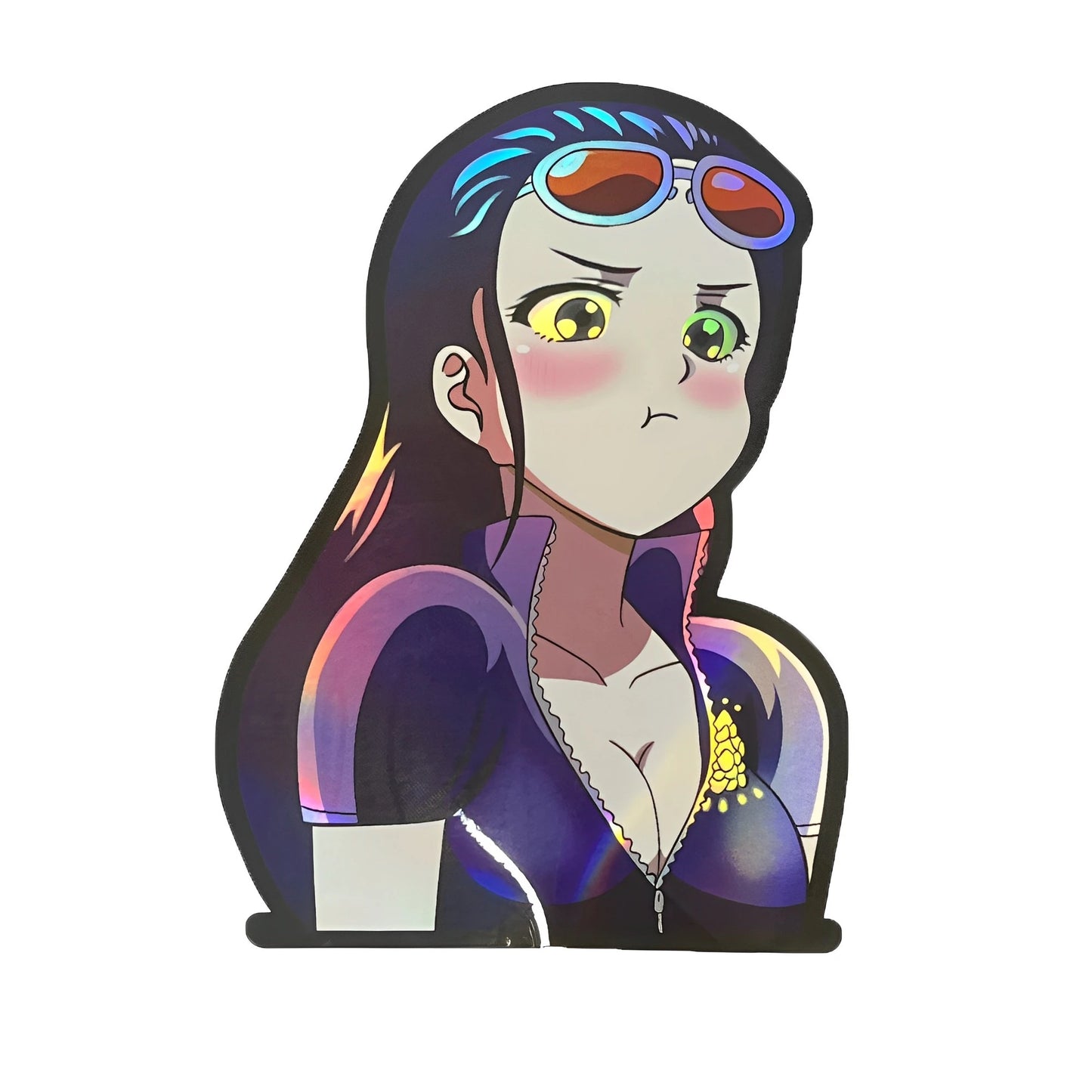 🌈✨ Anime Holographic Sticker Pack – Epic Edition! ✨🌈