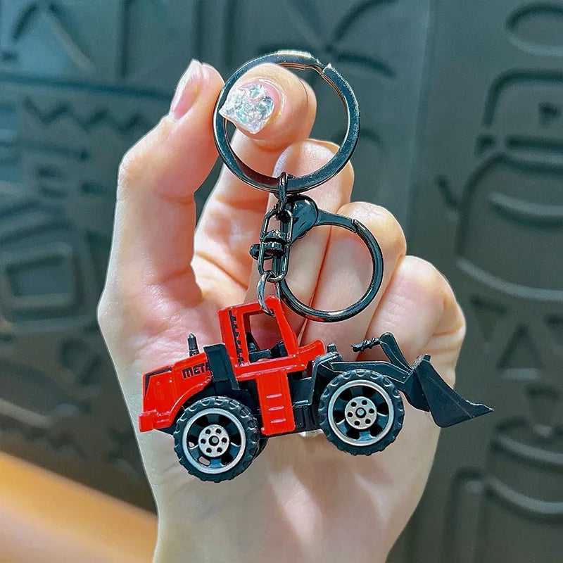 🚜 Construction Vehicle Keychain – Built for Fun &amp; Style!