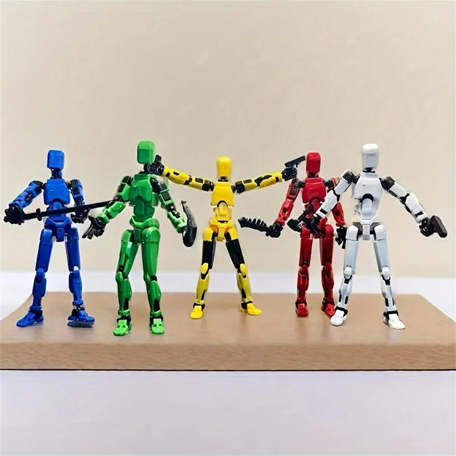 🦾 Poseable Action Figure – Creative Desk Buddy