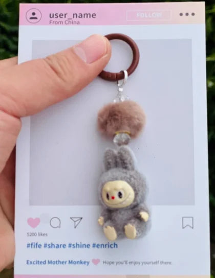 👑✨ Royal Cutie Keychains 🧸💖🌈