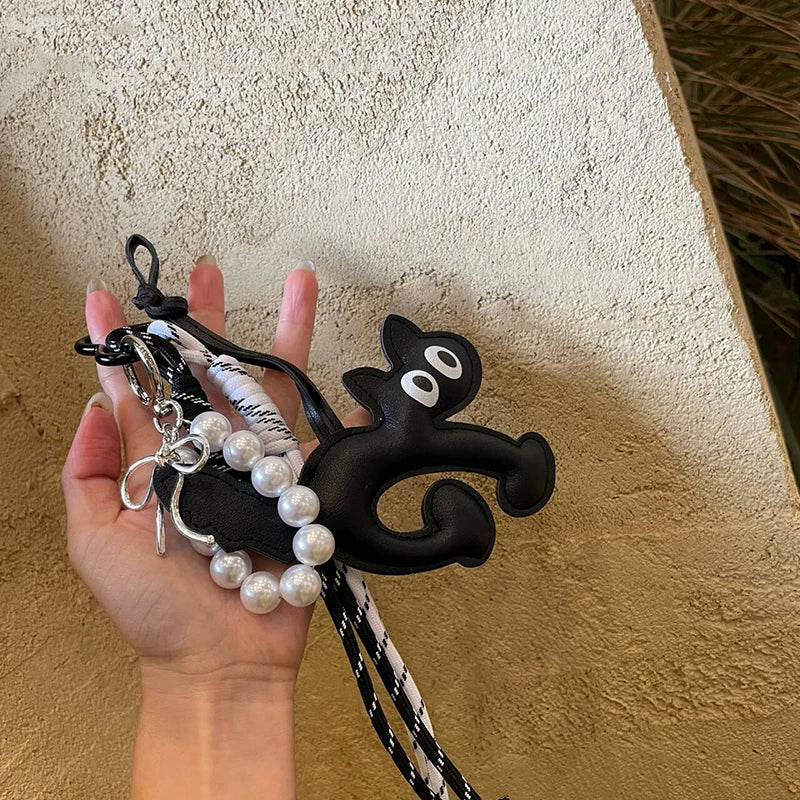 🐶 Cute Dachshund Dog Keychain Lanyard – Funny Pet Bag Charm 🎁