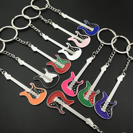 🎸 Creative Mini Guitar Keychain – Shine with Musical Vibes!