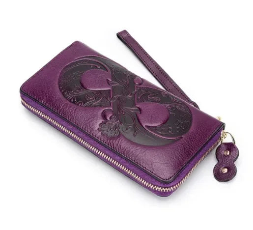 👜 Elegant Women's Luxury Leather Purse – High-Quality Handbag & Wallet