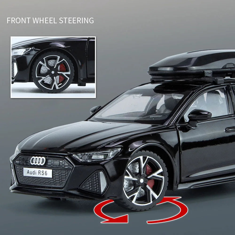 🏁 1:32 Audi RS6 Diecast Model Car 🚗✨