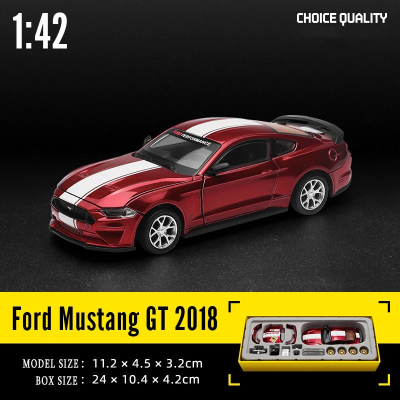 🏁 1:42 Ford Mustang GT – Diecast Racing Car Model