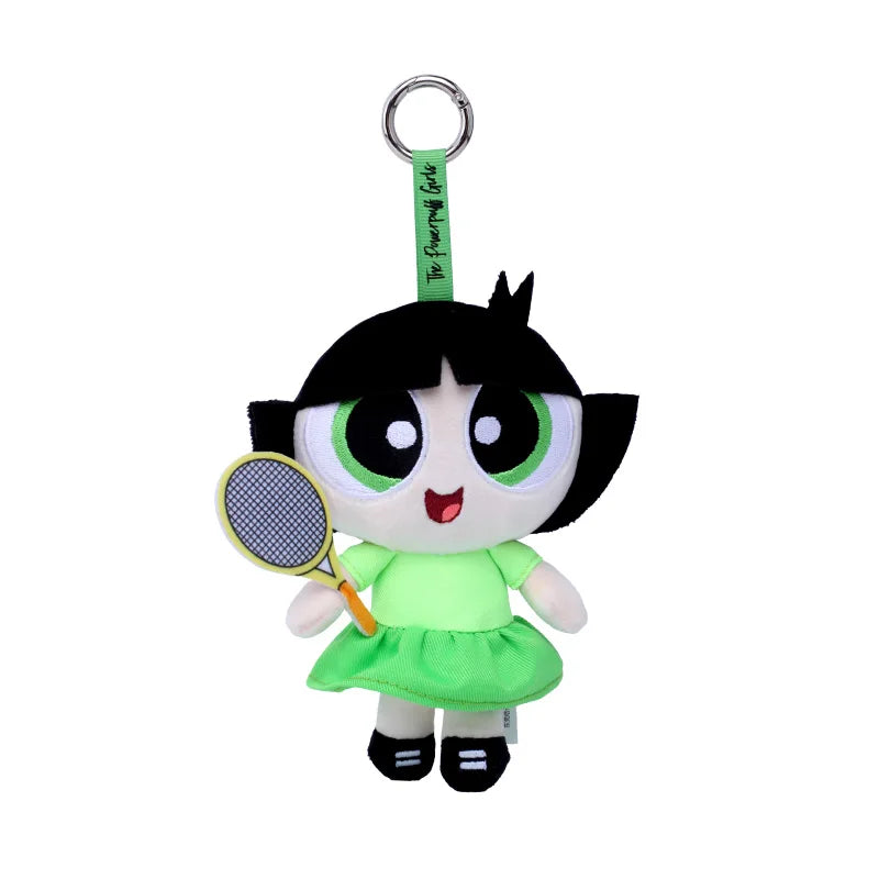 🧸 Powerpuff Girls Plush Keychains – Cartoon Heroes on the Go! 💥