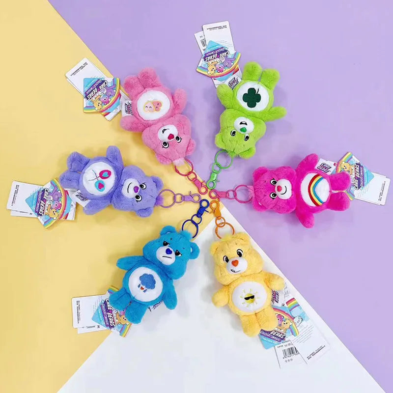 🧸 Care Bears Plush Keychain – Cute Collectible Clip-On Plushies
