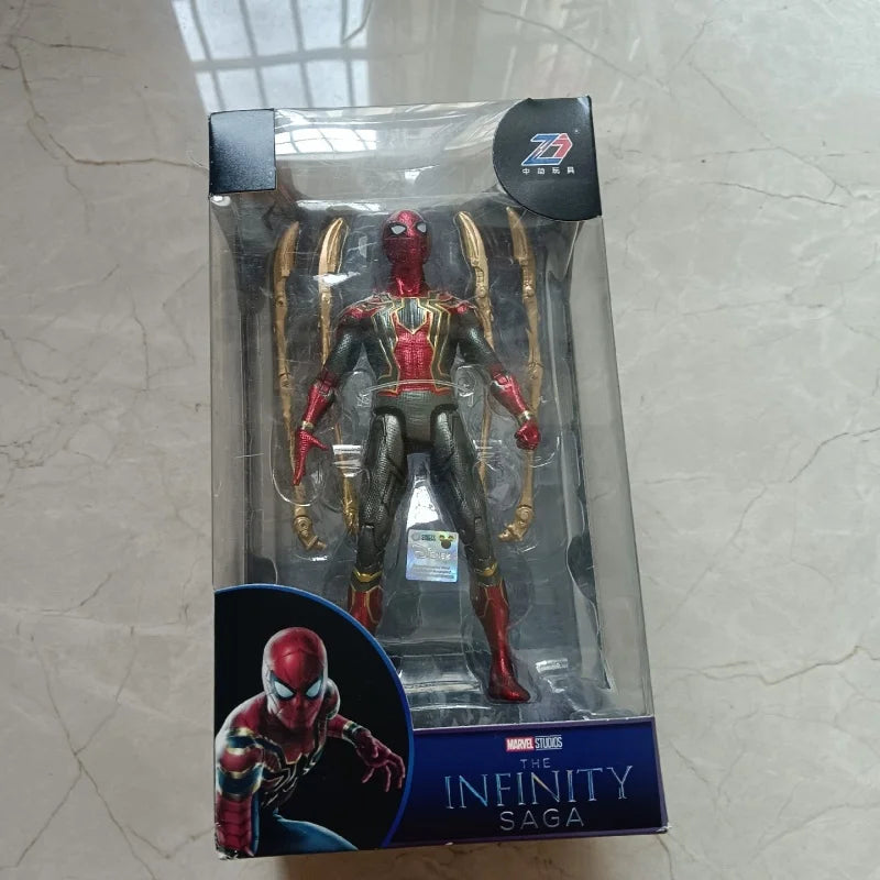 🕷️🦾 Iron Man & Spider-Man Action Figures – Power & Agility United! 🔥