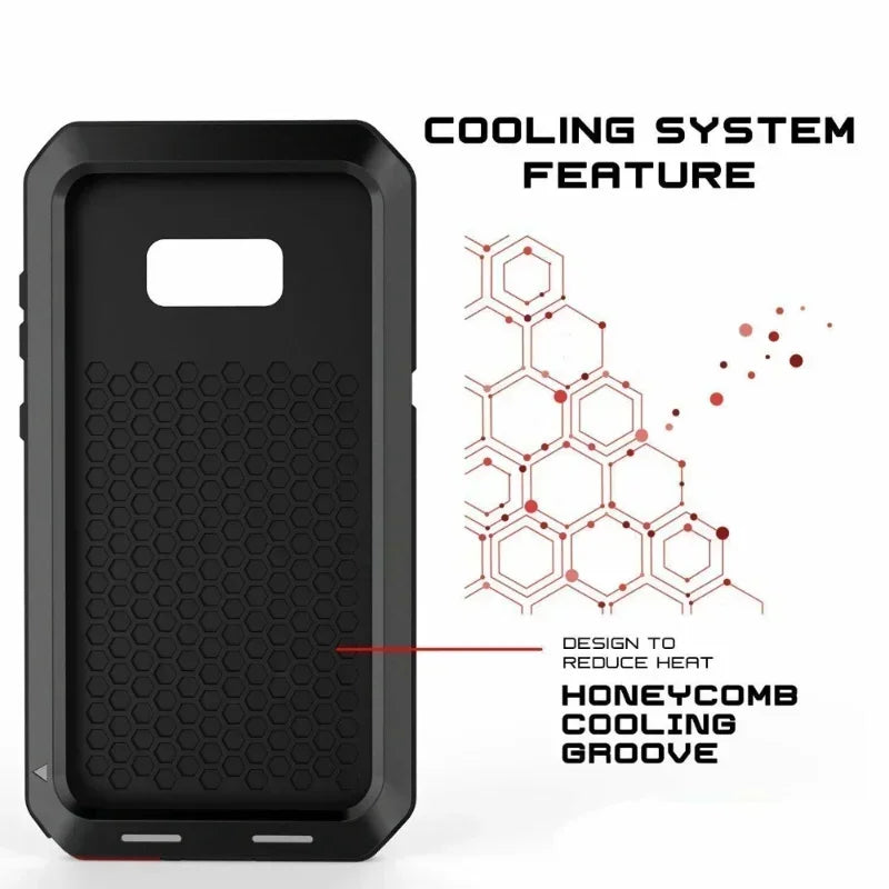 📱Military-Grade Heavy Duty Armor Case – Ultimate Protection for Your Smartphone