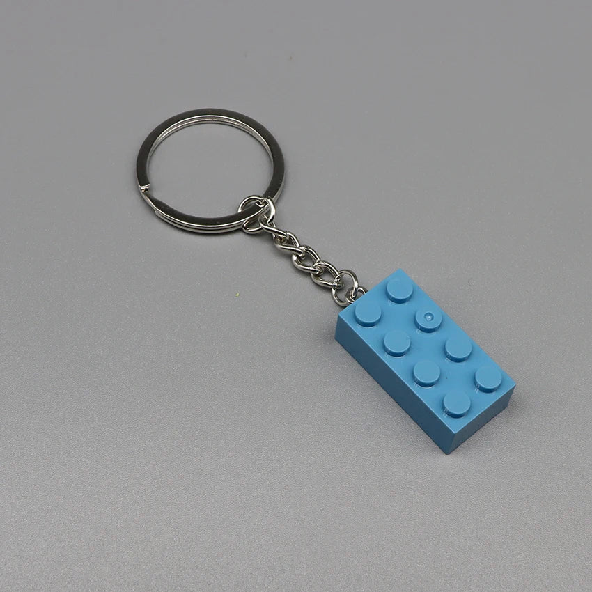 LEGO Style Keychain 🔑🧱 | Colorful Fun for Your Keys!