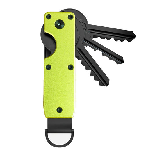 Compact Carbon Fiber Key Holder & Smart Organizer