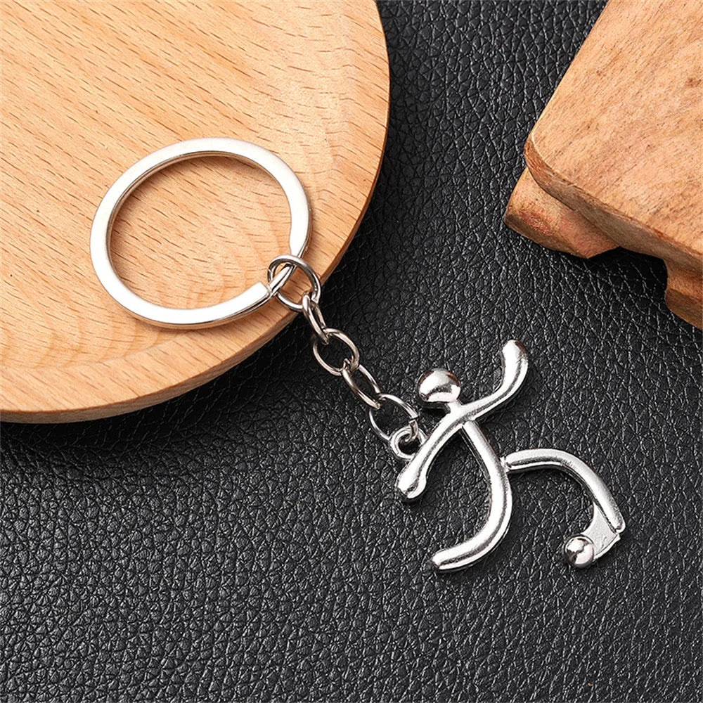 🚴‍♂️ Minimalist Bicycle Keychain – Perfect for Cyclists!