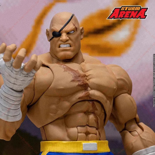 🥊 Sagat Action Figure - Street Fighter Collectible Masterpiece