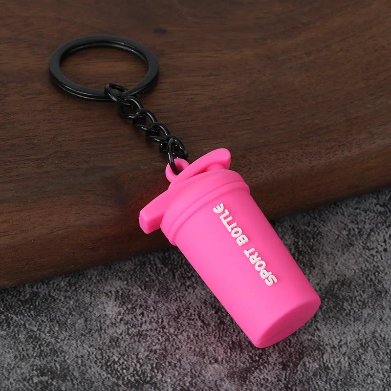 Gym Keychain Collection – Kettlebell, Dumbbell & Weight Plate Keychains