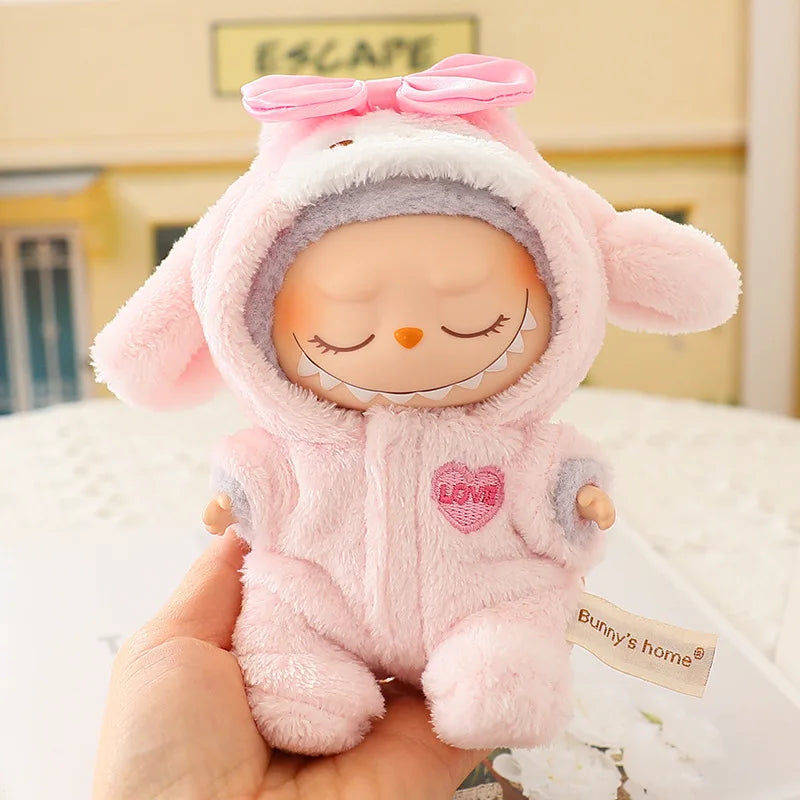 🍼✨ CuddleBaby Plush Doll Keychains 🧸💖
