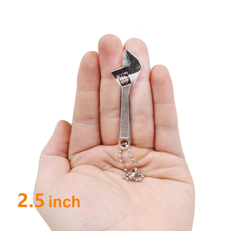 🔧 Mini Adjustable Wrench Keychain – Pocket Tool for Quick Fixes 🛠️