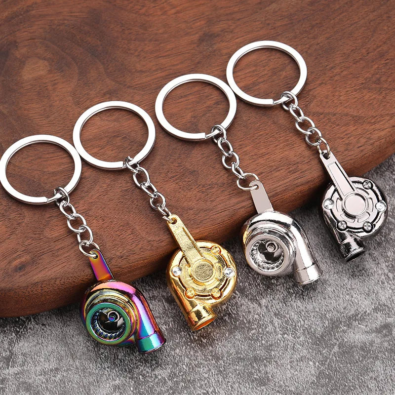 Turbocharger Keychain 🔧🚗 – For True Car Enthusiasts!