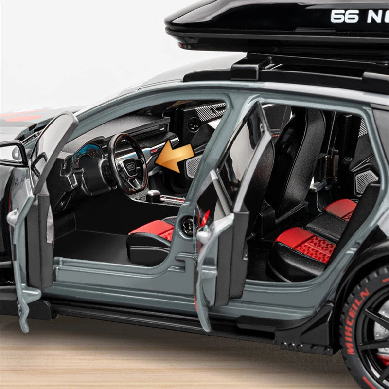 🚗 Audi RS6 Performance Drift Car Model – 1:24 Scale Collectible Toy 🏁