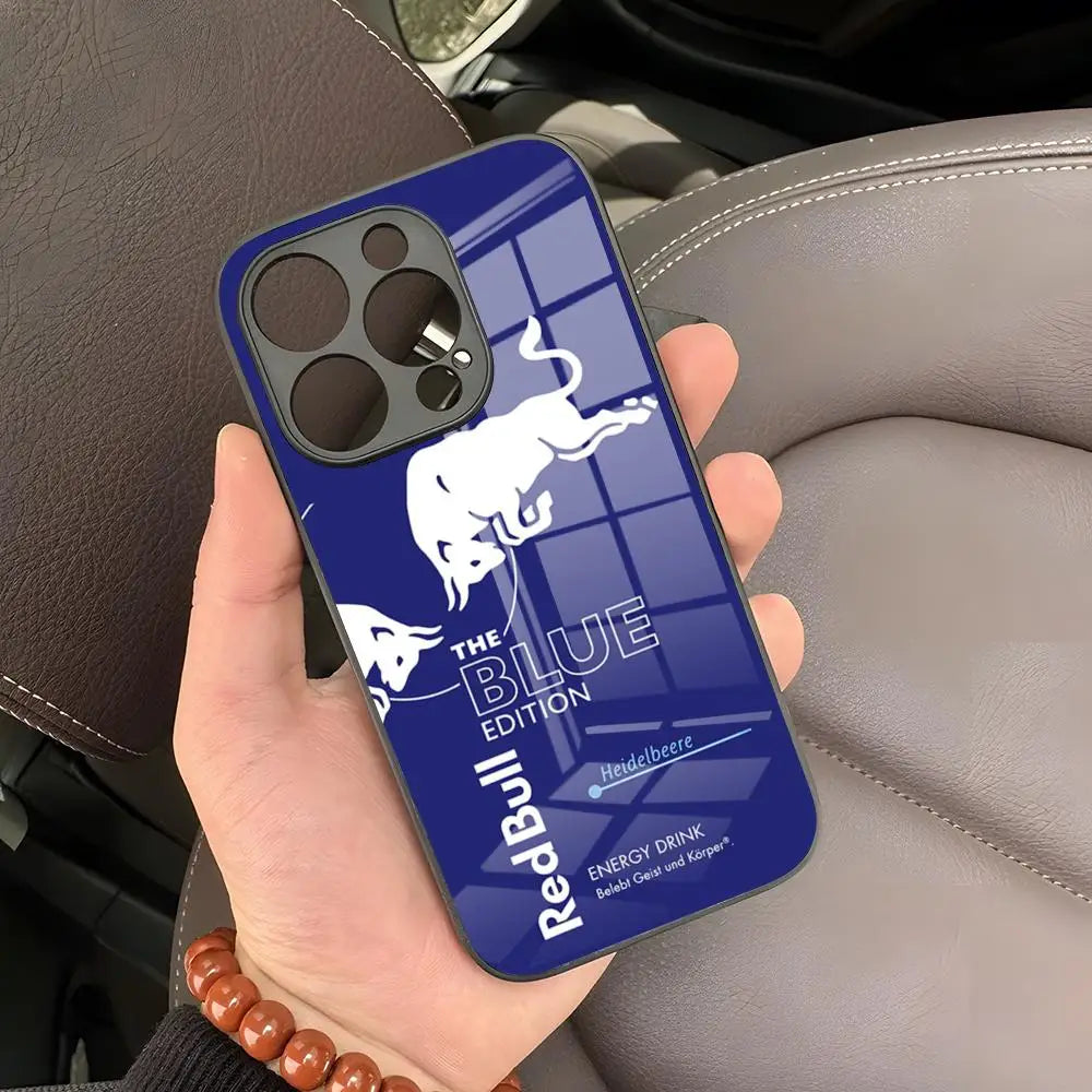 Red Bull Themed iPhone Cases 🐂💥 – Summer & Spring Editions!