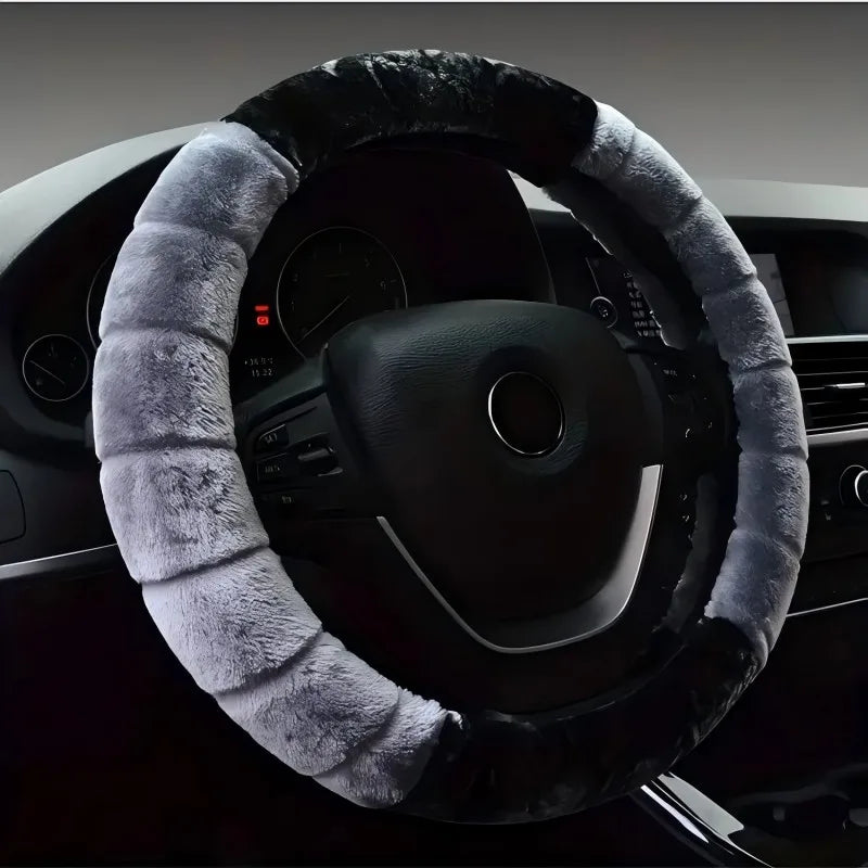 Soft Plush Winter Steering Wheel Cover