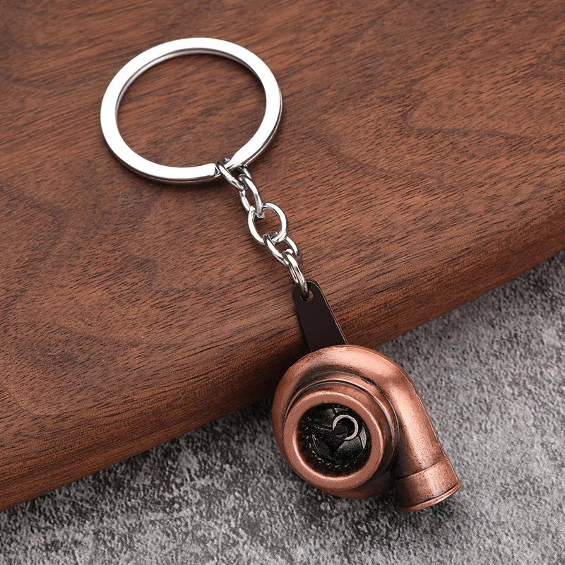 Turbocharger Keychain 🔧🚗 – For True Car Enthusiasts!