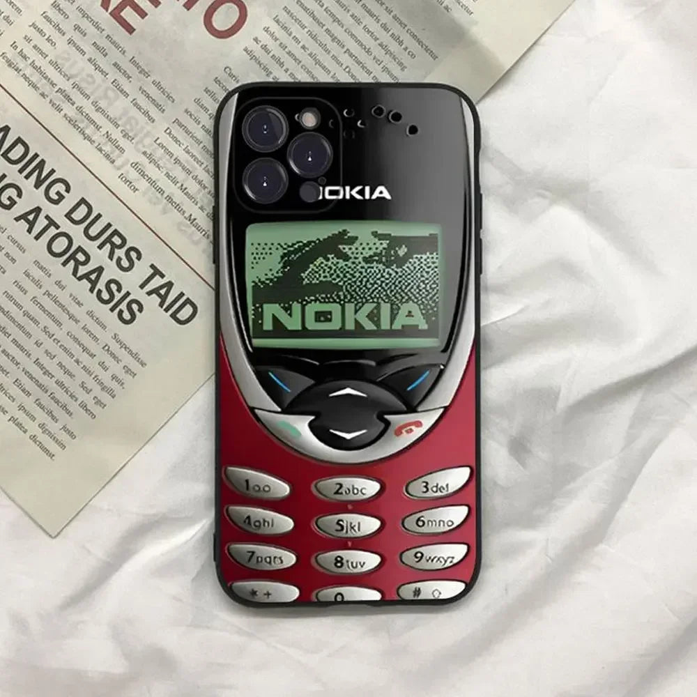 📱 Retro Cell Phone Style iPhone Case – Classic Mobile Series