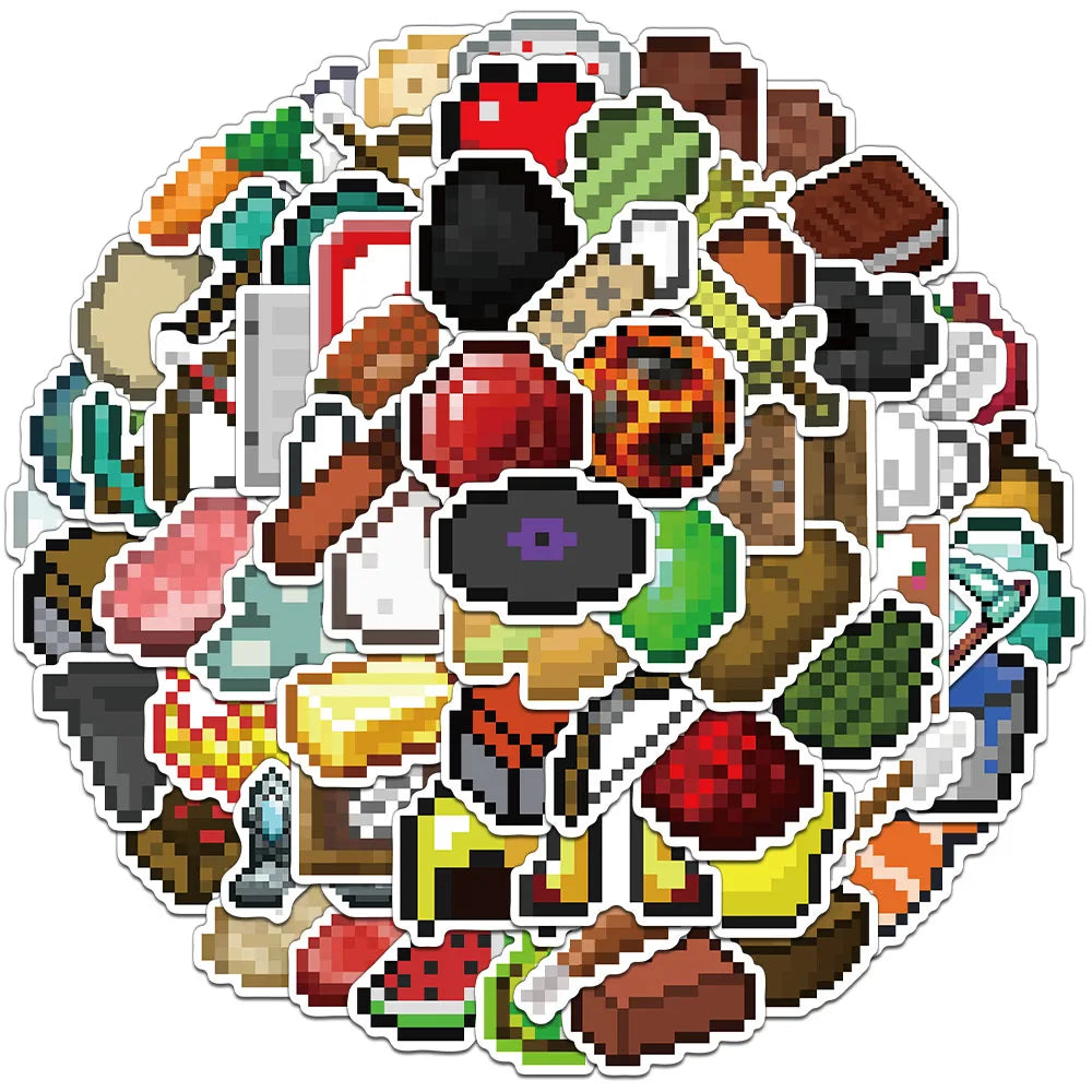🎮✨ PixelCraft Sticker Pack 🧩🪄