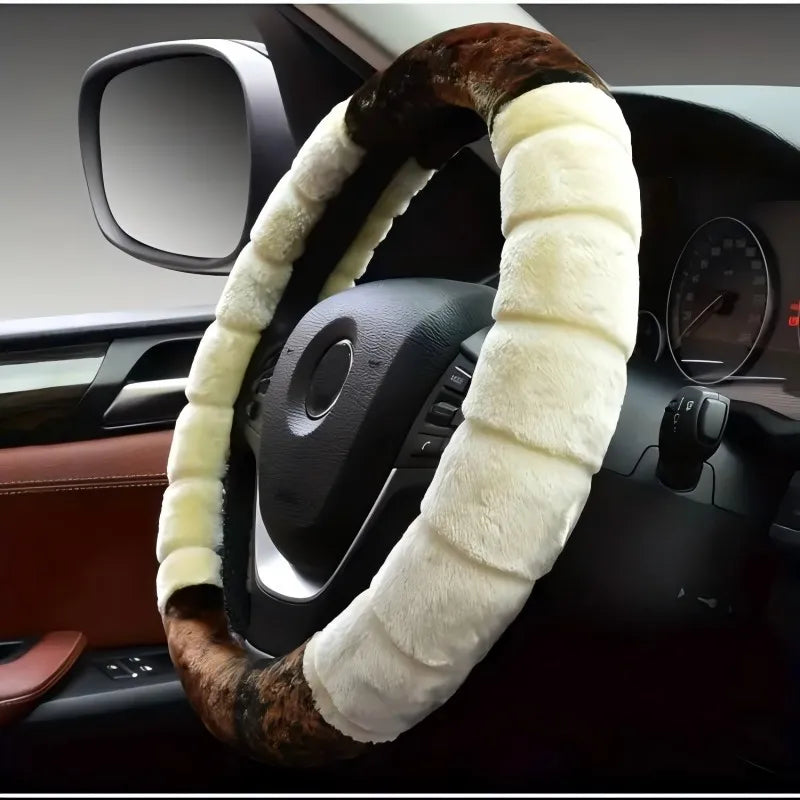 Soft Plush Winter Steering Wheel Cover