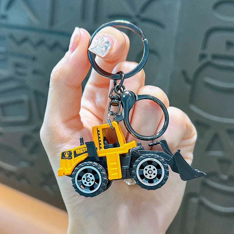 🚜 Construction Vehicle Keychain – Built for Fun &amp; Style!