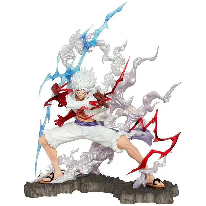 ⚡️ Gear Five Nika Luffy Action Figure – 25cm Epic Detail! ⚡️