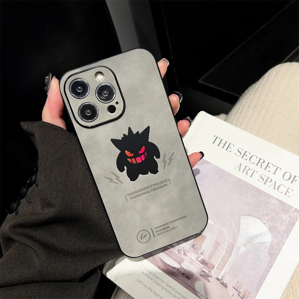 Luminous Gengar Phone Case – Glow in the Dark Pokémon Style!