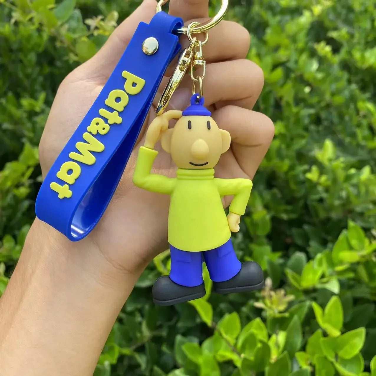 Pat & Mat Keychain Duo – Funny Cartoon Characters 🧰🔧