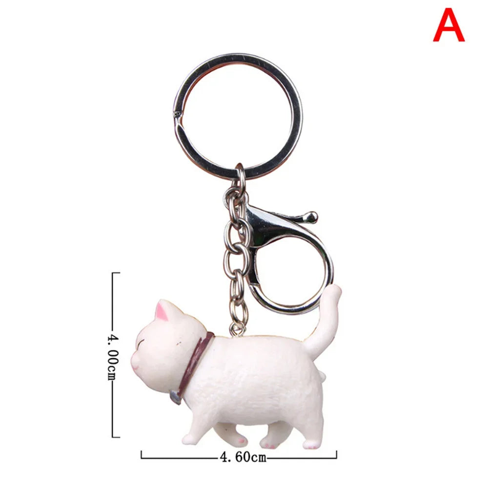🐾 Cartoon Cat Keychain – Fun & Lovely Gift for Everyone! 😺
