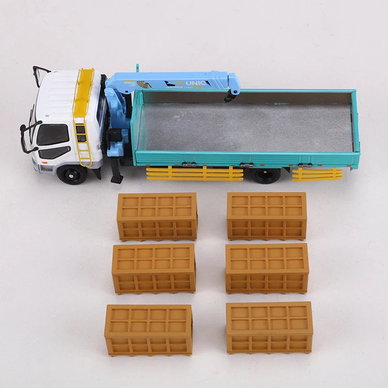 🚛 Die-Cast Crane Truck Model – Heavy-Duty Realism for Collectors & Enthusiasts 🏗️